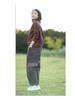 2024 Autumn Women's Minimalist Stand Collar Loose Long Sleeve Jacket