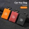 Neue Wildleder Auto Schlüssel Tasche Tragbare Freizeit Geldbörse Aufbewahrungstasche Dünn-gewichtig Auto Schlüsseletui Für Mercedes Benz W210 W211 W212 W221