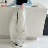 Girls' Wide-Leg Cargo Pants - 2025 Autumn Collection: Casual American Style for Spring & Fall