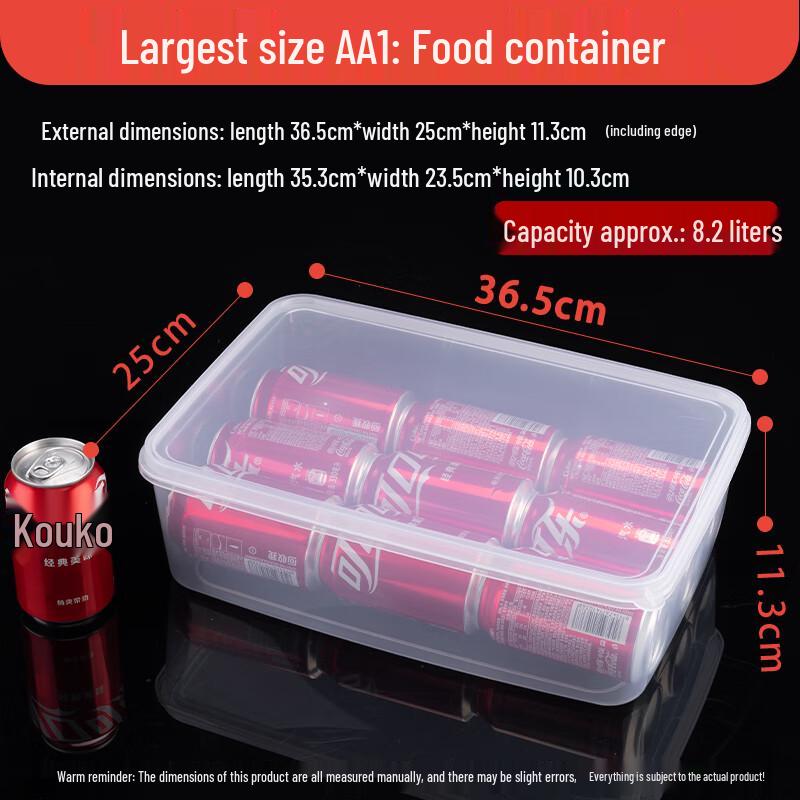 Food-Grade Refrigerator Storage Container