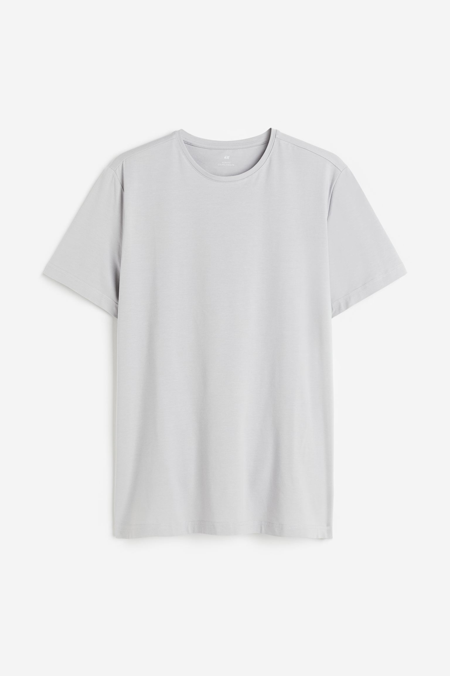 

Футболка Slim Fit с круглым вырезом