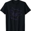 Pokemon Gengar Big Face Outline T-Shirt