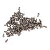 100pcs 3mm Stainless Steel M1.4 Screws for Axial SCX24 124 118 Scale Car Model Parts
