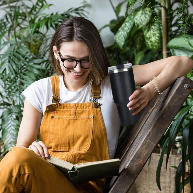 Replacements Straws Silicone Material Suitable for Adventure Travel Tumblers HX6C