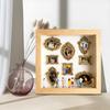 DIY Mini-Museum Silhouette Box – Feiern Sie Ihre einzigartigen Erinnerungen stilvoll, Personalisierter DIY Foto Familien-Erinnerungs-Display-Kasten Rahmen