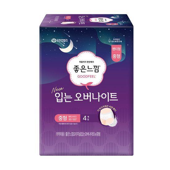 Good Feel Overnight Wear Medium/Large 4P (Choose 1)