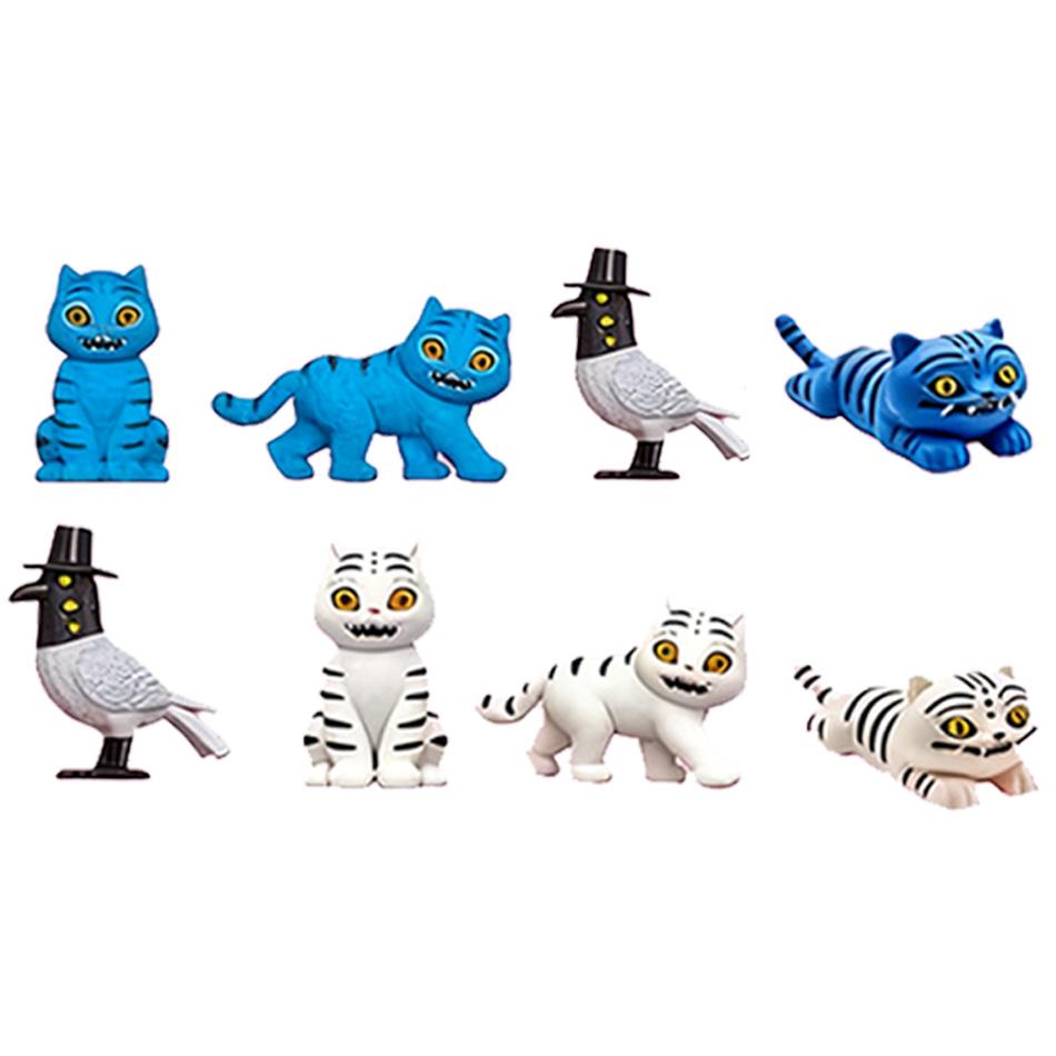 Anime kpop Dämonenjäger Actionfigur Set Mira Zoey Rumi Tiger Spielzeug Schreibtischdekoration Statuen Ornament für Kinder Geschenke