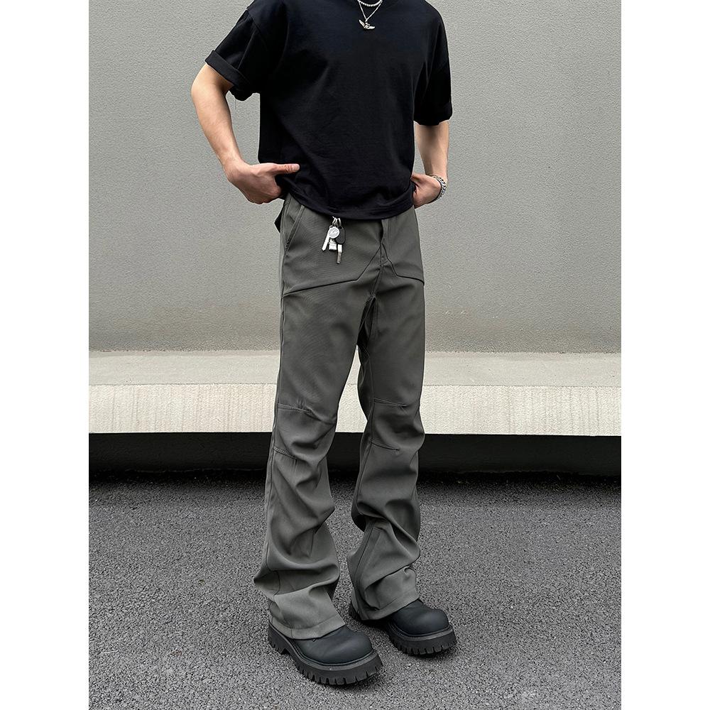 

Мешковатые повседневные брюки Мужские весенне-летние новые прямые расклешенные брюки Брюки 2XL