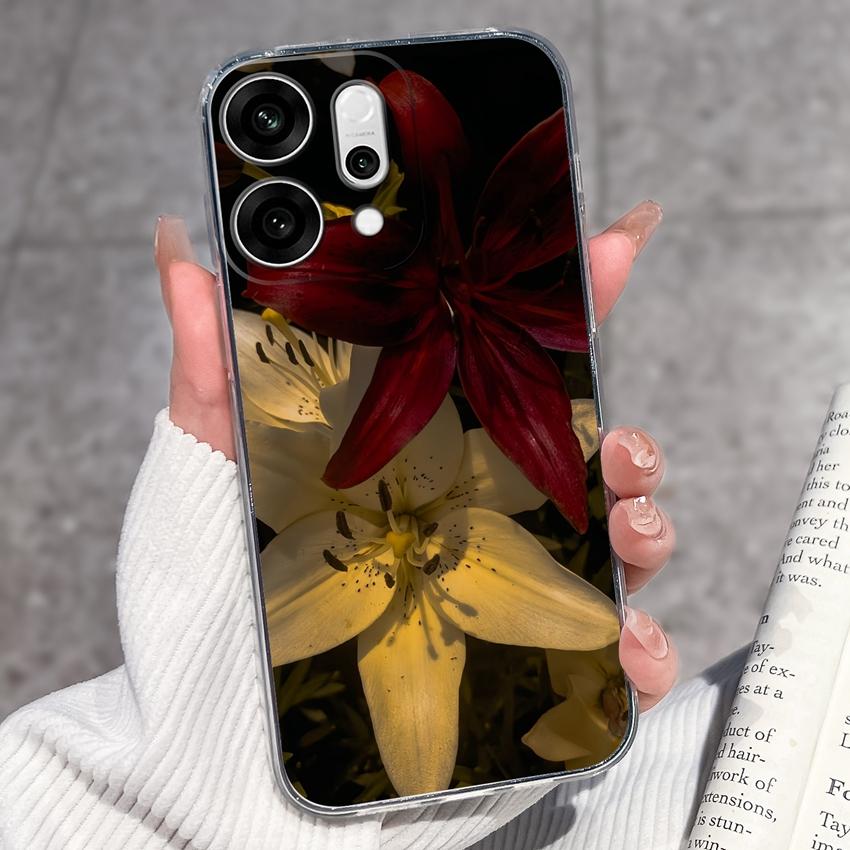 

Прозорий протиударний чохол для телефону Oppo Reno14 13 12 11 10 9 Pro 14F 13F 12F 4G 5G з кумедними візерунками чорного кота, м який силіконовий протиковзкий чохол для Oppo Oppo Reno13 F 5G