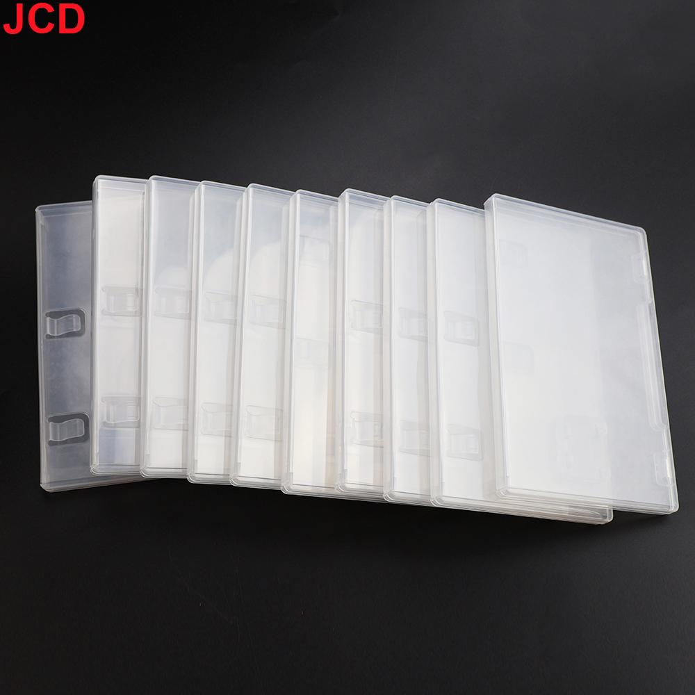 JCD Game Card Storage Case Box Transparant Cartridge Holder Shell Voor Switch Box Opslag Shell Boek Houder Voor Gestoken Deksel