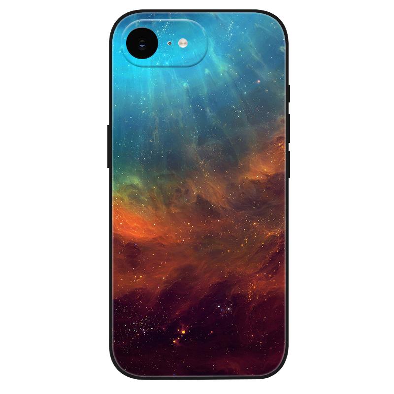 For iPhone 17e Case Silicone Luxury Space Cute Painted Soft Bumper for iPhone 17e 2026 17 e Phone Cover TPU Funda Shockproof