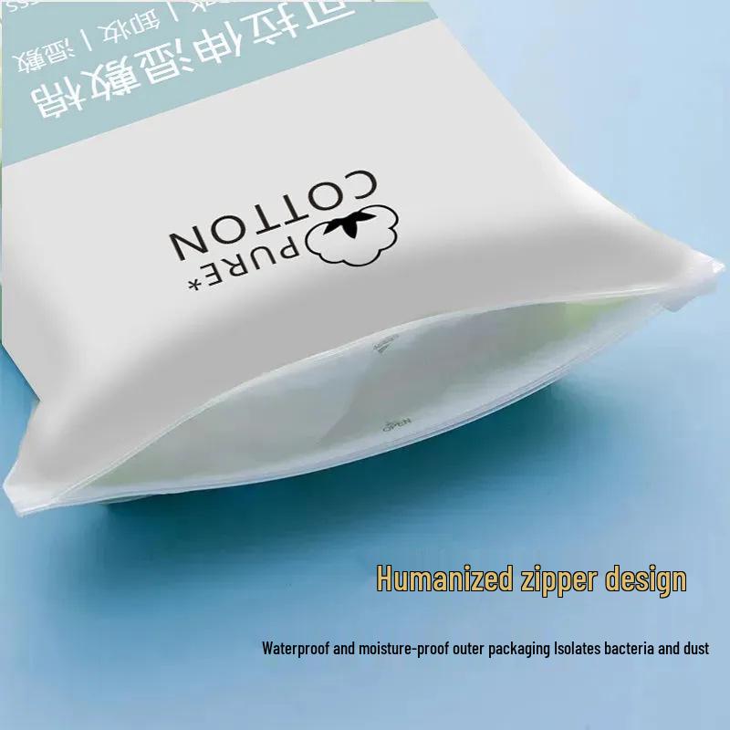 Stretchable Wet Compress Cotton Makeup Remover Pads - Thin Face Mask Remover