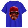 Tigers WWoods Big Face T Shirt Unisex  Awesome TShirts Summer ONeck Popular Tee Shirt Custom DIY Oversized Tops