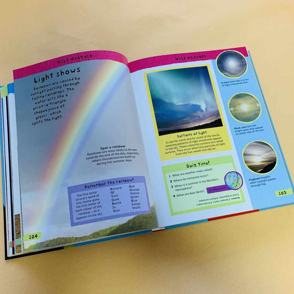 Genuine book Miles Kelly English Children's Encyclopedia Teenagers' Popular Science Knowledge Reading