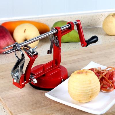 Multifunctional Automatic Fruit Peeler for Apples and Pears with Hand Crank