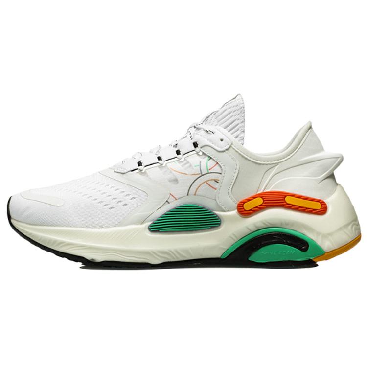 

LiNing Lanying Plus Anti Slip Wear Resistant Low Top Running Shoes Women s White Red Green 36