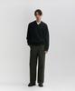 BLANKROOM Made Belted Pants_Dark Green