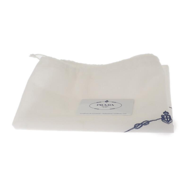 PRADA  1BG439 2WAY bag purple/green canvas Women