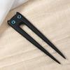 Unique Hairpin Cats Shape Headpiece Elegant Hair Stick Wood Texture Hair Styling Accessory Hair Jewelry for Any Occasion