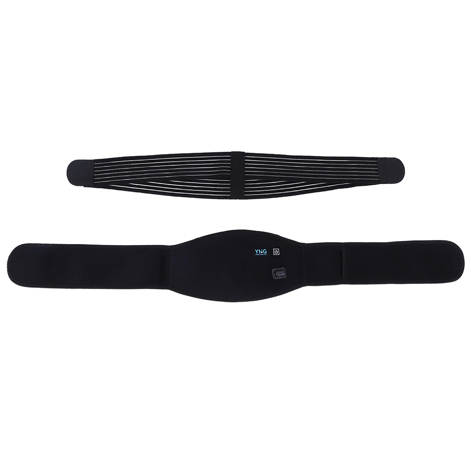 

YHG Стандарт для стирки Новая греющая поясничная поддержка с прижимным ремнем Черный Свободный размер (подходит для Wais