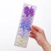 BABY BOWS 10pcs/Set Solid Handmade Bows Hair Clips Ribbon Bowknot Hairgripes for Girls Barrette Classical Kids Headwear Whole