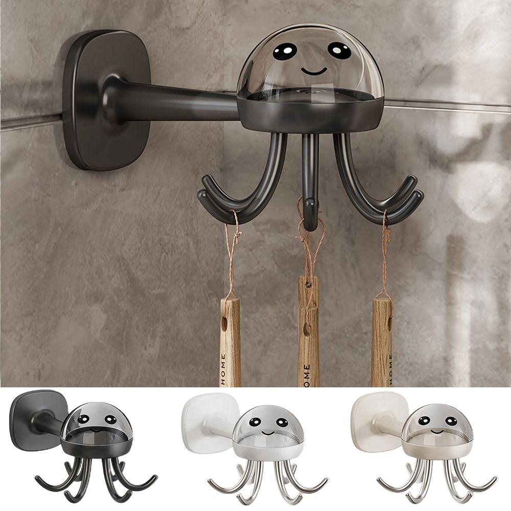 

Пластиковый вращающийся крючок с шестью когтями на 360 градусов вращающийся крючок с шестью когтями для осьминога кухня