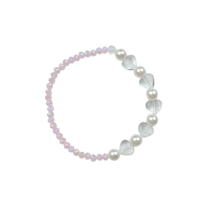 L’OMBRILLANT Heart Pearl Bracelet (2COL)