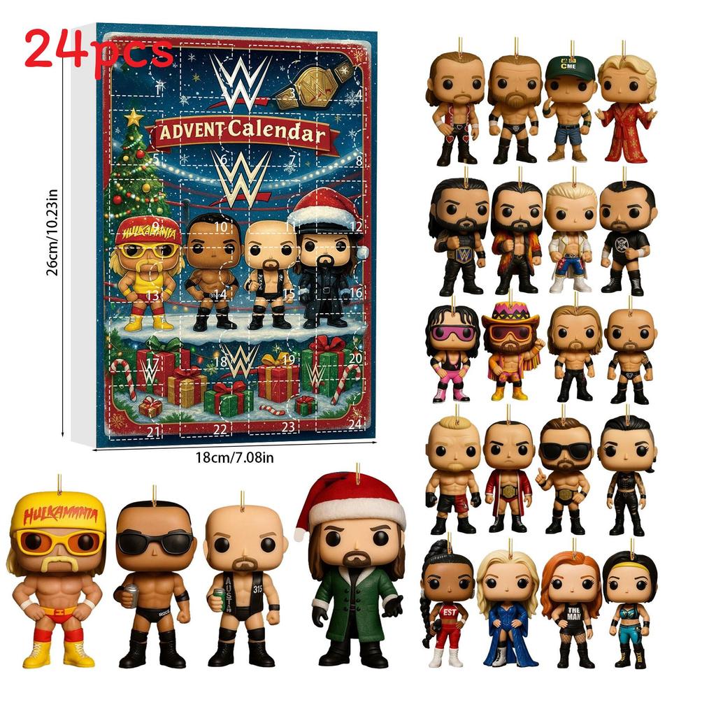 Série Vesmír Farma Téma Wwe Šampion Vánoční Adventní Kalendář Slepý Box Pro Sváteční Oslavy A Obdarování