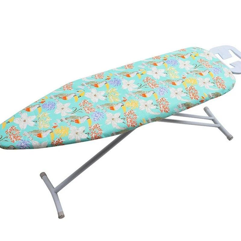 Ironing Board Cover Cloth Printed Ironing Board Cover Heat Resistant Padded Case for Home Cleaner Tools 140x50cm
