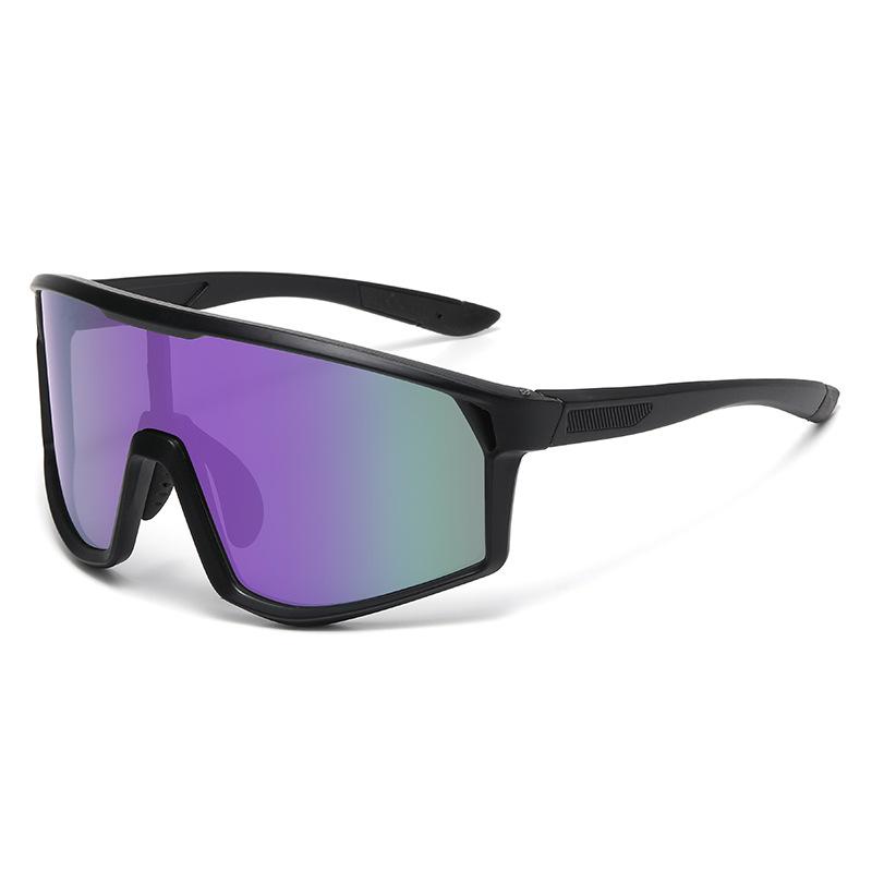 New One-piece Cycling Glasses Outdoor Sports Sunglasses Running Goggles Windproof Wholesale
