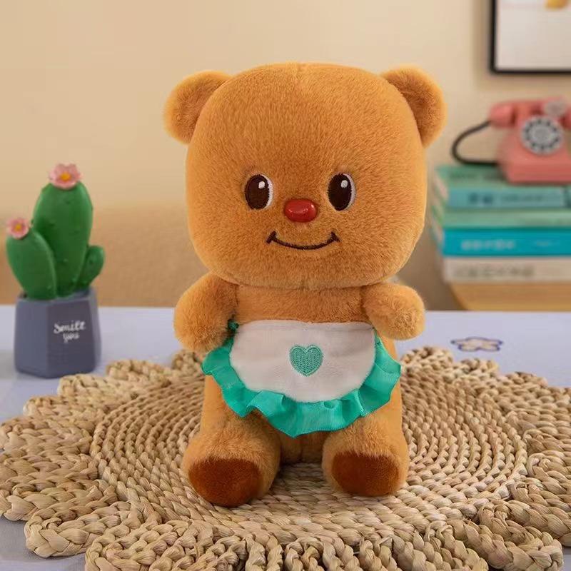 

8 Inch Plush Toy 8 Inch Butter Bear Doll Cute 25cm (20 in a pack, unopened)