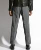Seuteulaikeu Elegant One-Pleated Trousers (Grey)