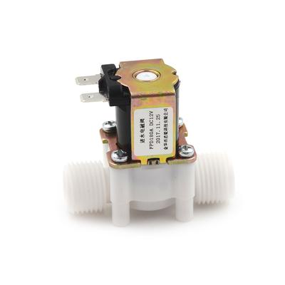 1/2" N/C elektrický solenoidový ventil 12V magnetický vodní vzduch normálně uzavřený