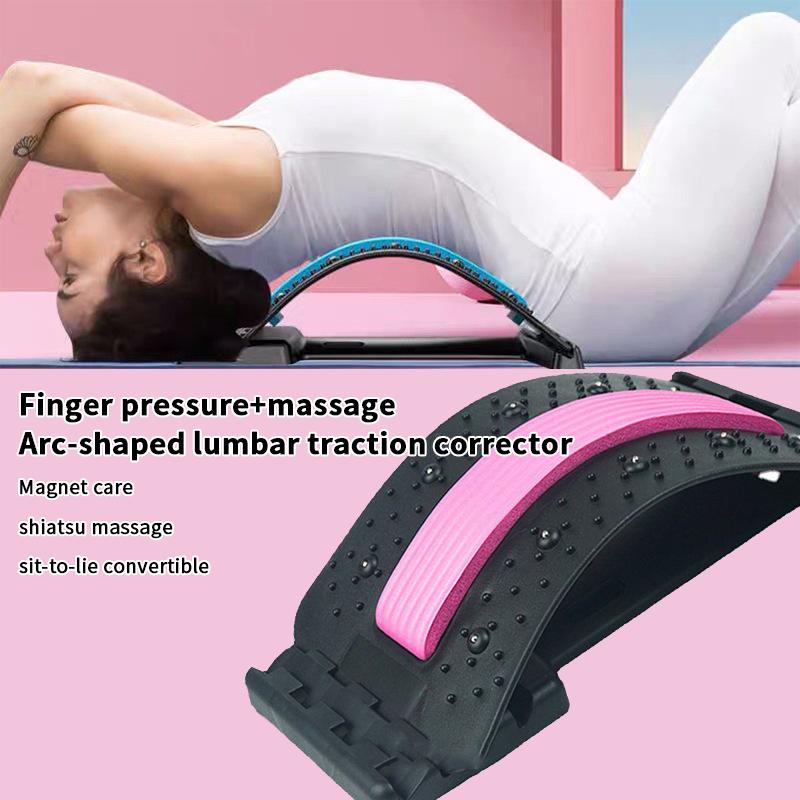 Magnetic Back Massage Muscle Relax Stretcher Posture Therapy Corrector Back Stretch Spine Stretcher Lumbar Support Pain Relief
