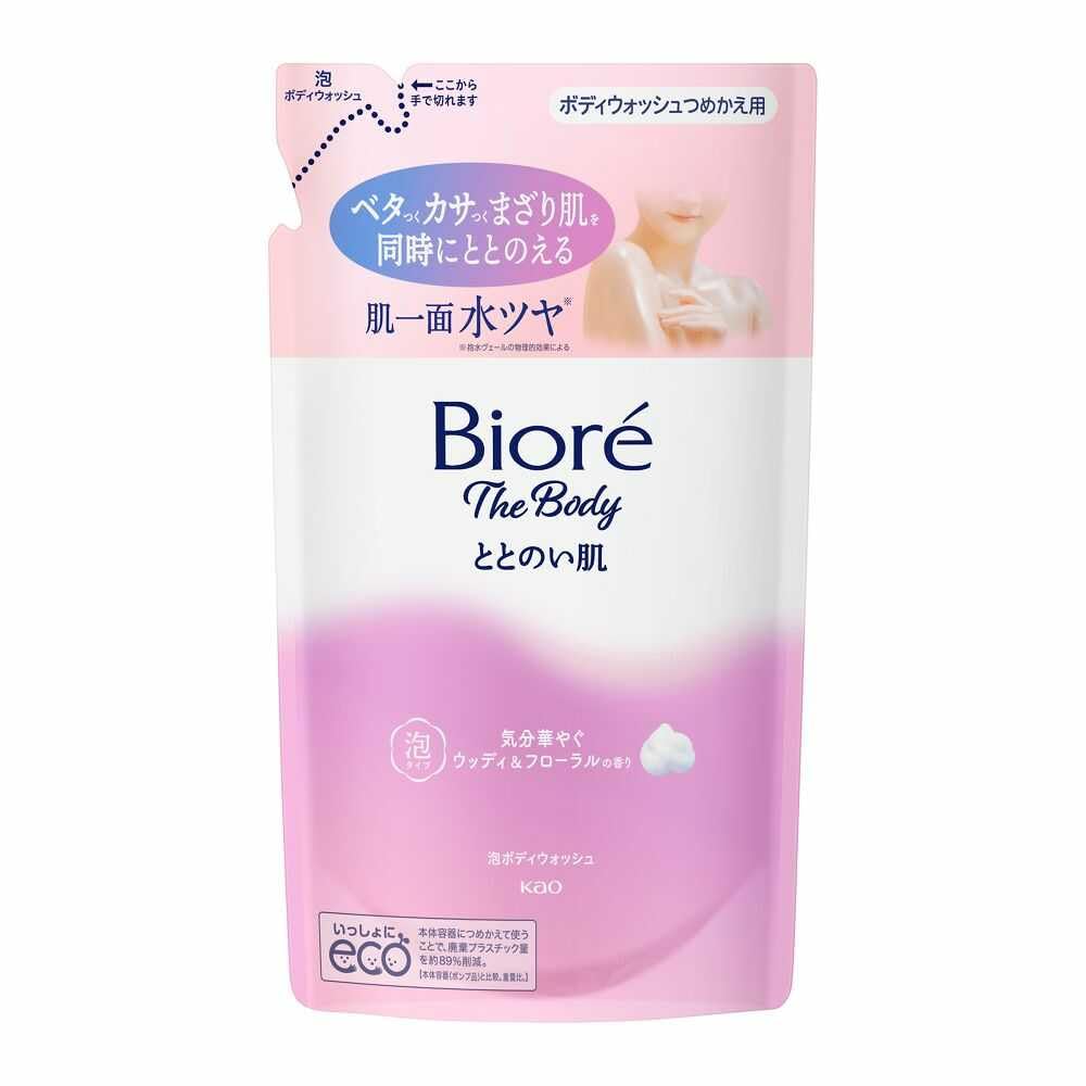 

Kao Biore The Body Tone Skin Foaming Toner, Woody & Floral Scent, Refill, 440ml [Set of 3]