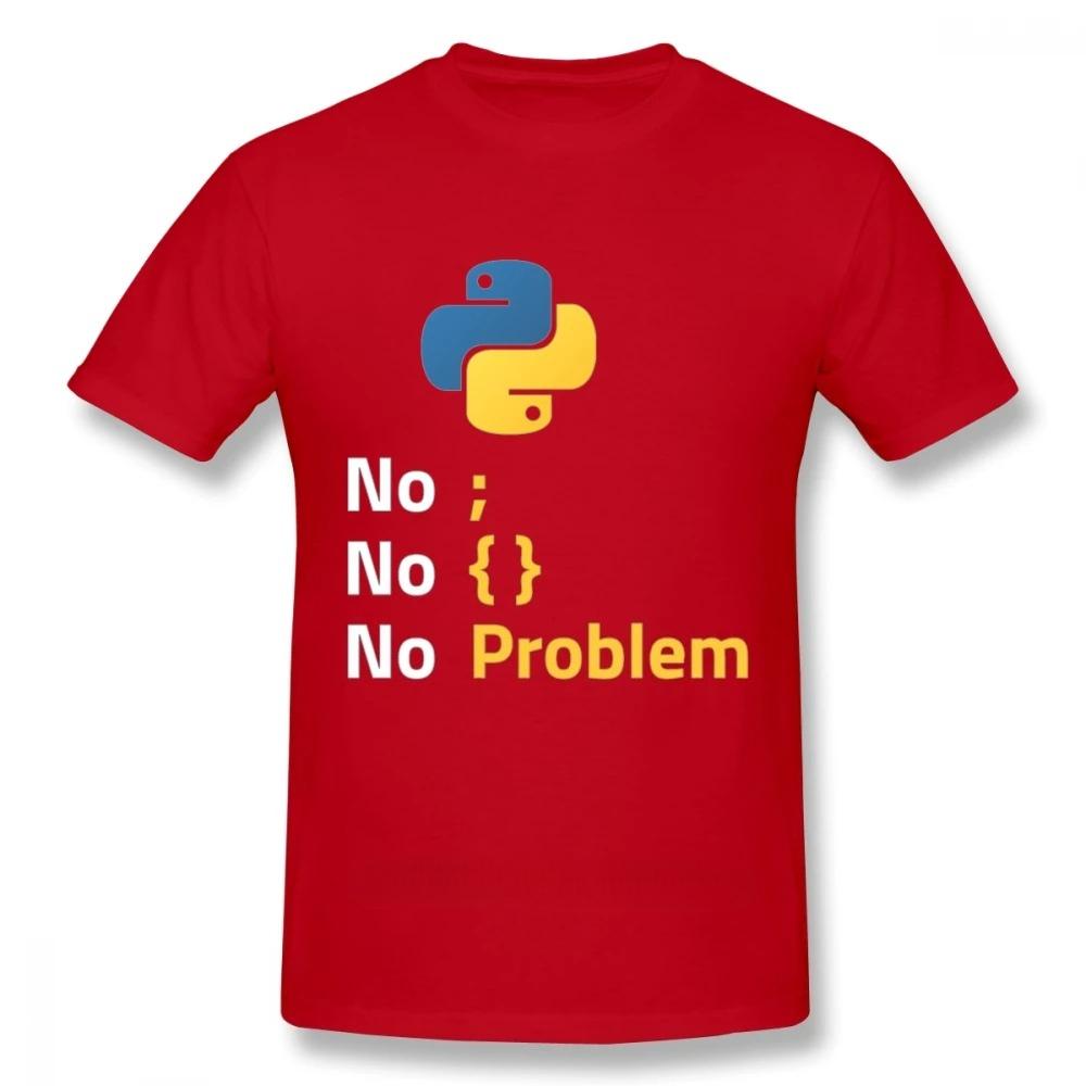 Python Programming Language Tshirt Design A Round Neck Tshirt Suitable for Female Programmers Fashion Summer Streetwear Y2K