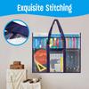 Bulletin Board Poster Art PVC Storage Pocket Chart with Accessories’ Pocket (30.5" x 24.8")