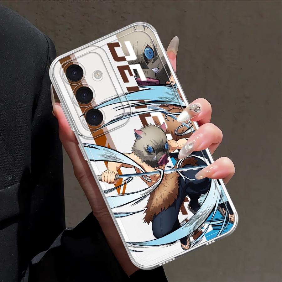 Case for Samsung Galaxy A57 A55 A52 A25 A51 A14 A16 A56 A26 A24 A34 A35 A36 A37 A54 A15 A52 A17 Phone Cover A31 D-Demon S-Slayer