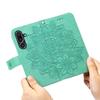 For Samsung Galaxy M56 5G Case Floral Pattern PU Leather Wallet Stand Phone Cover