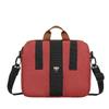 Einschulter-Umhängetasche, Lässige Mehrfarbige Damen-Tasche, Horizontale Quadratische Damen-Tasche