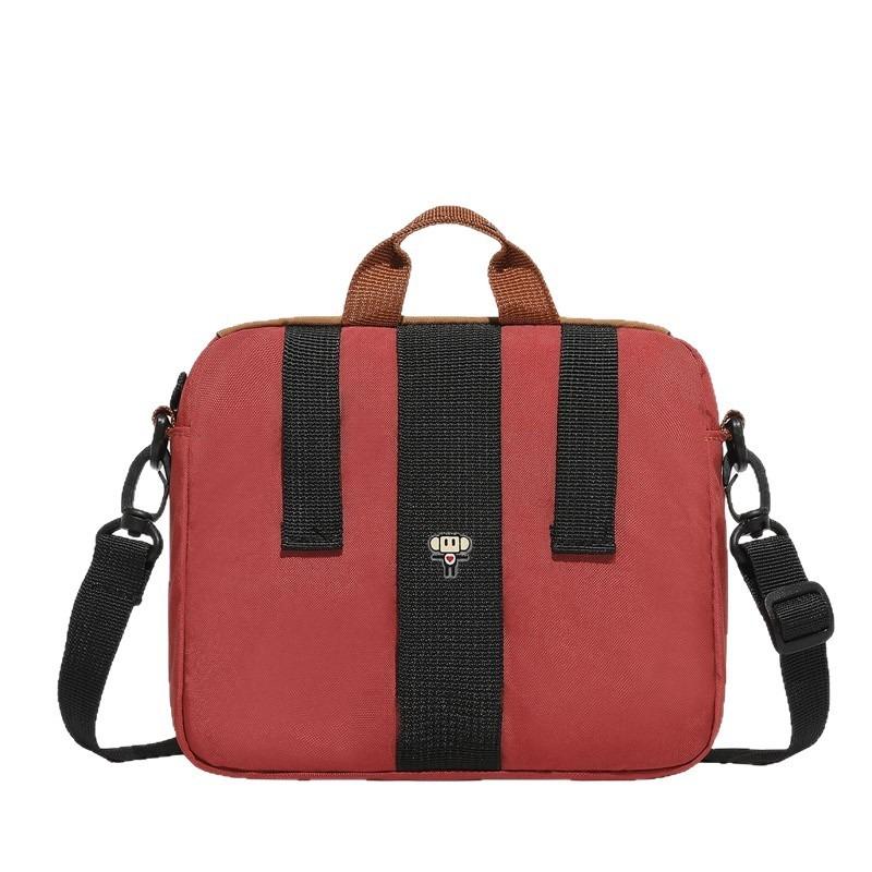 Einschulter-Umhängetasche, Lässige Mehrfarbige Damen-Tasche, Horizontale Quadratische Damen-Tasche