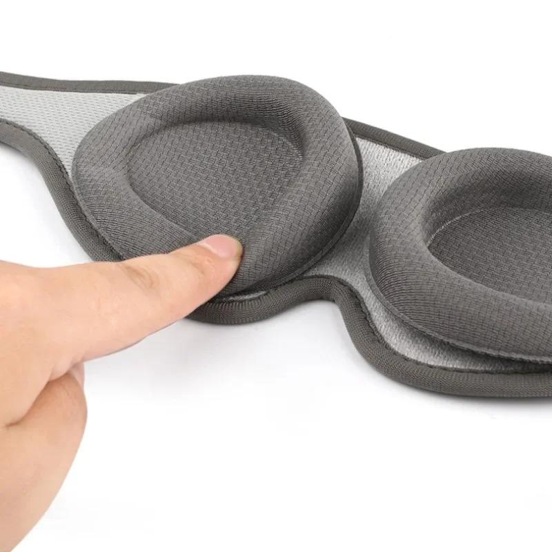 3D Schlafmaske 100% Lichtundurchlässig Schlafmaske für die Augen Weiche Augenmaske für Reisen Augenbinde Nacht Atmungsaktiv Schlafmaske