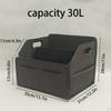 Car Trunk Organizer Accessories Sturdy Grocery Foldable Multi Compartment Storage Bin