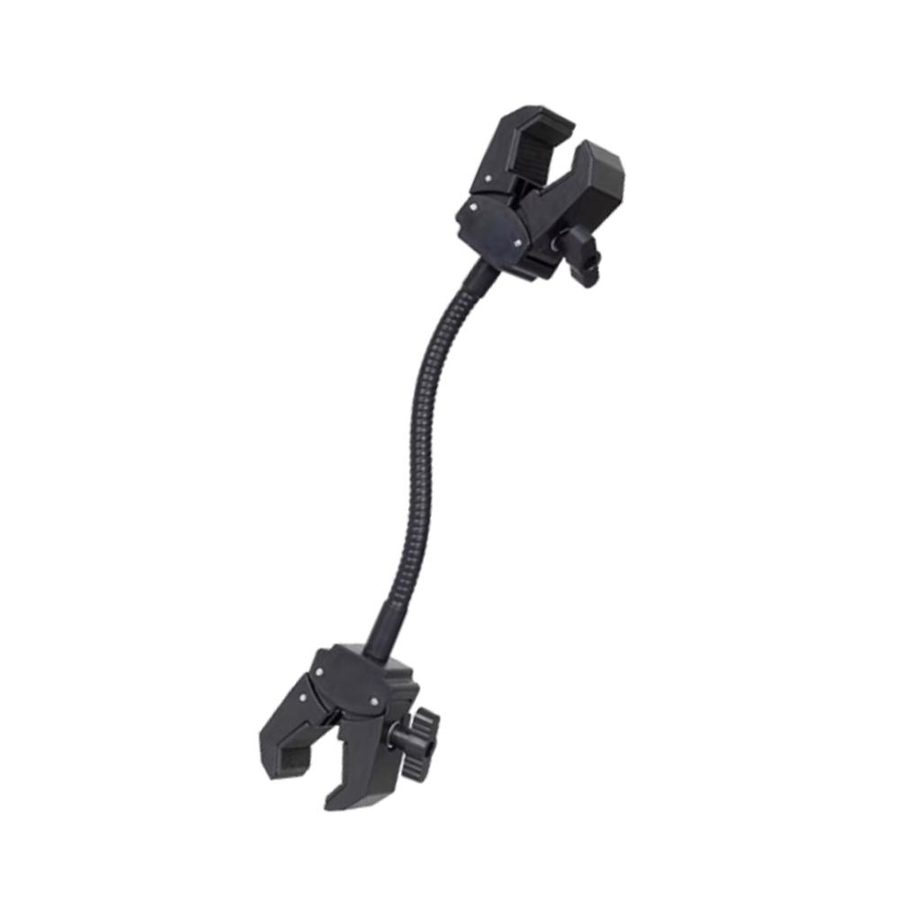 Adjustable 13mm To 45mm Diameter Round Tube Holder Flexible Arm Gooseneck Microphone Stand For Multiple Applications