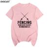 Fencing Make New Friends Tshirt Cotton Unisex T Shirt New Tee Tshirt Unisexs