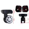 A09 Trolley Case Luggage Wheels No Noise Luggage Swivel Left & Right Caster Silent Wheels DIY Suitcase Replacement Parts