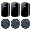Wireless Dog Training Doorbell Set - Three-to-Three Touch System