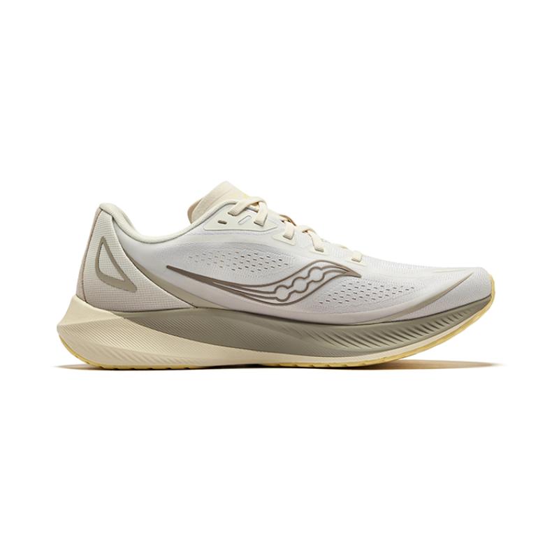 Saucony Low-Top Lightweight Training Cushioning Running Shoes Men's Beige Coffee Saucony S28214-3