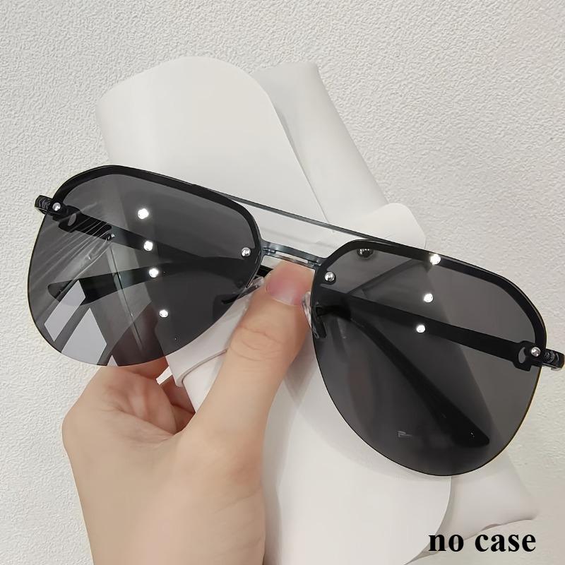 Double Beam Frame Fashion for Women Men Anti Glare Sun Shades for Driving Beach Travel