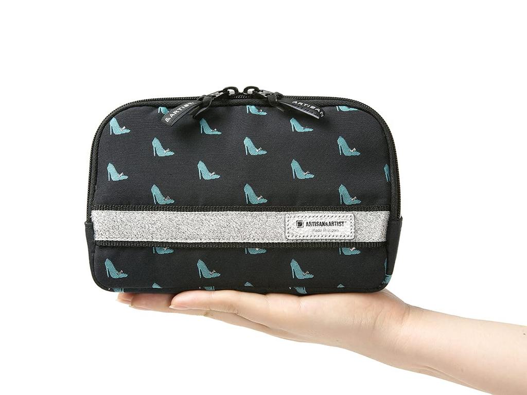 Artisan & Artist Slope-Shaped Pouch "Wish of a Night" XOP-SH110H, Navy